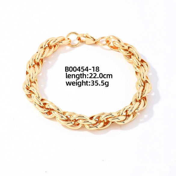 Wholesale Copper Zirconia Heart Shape And Leaves Wave Pattern Small And Fresh Style Women's Bracelet