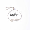 Wholesale Copper Zirconia Heart Shape And Leaves Wave Pattern Small And Fresh Style Women's Bracelet