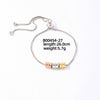 Wholesale Copper Zirconia Heart Shape And Leaves Wave Pattern Small And Fresh Style Women's Bracelet