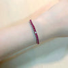 Wholesale Copper Zirconia Inlaid Luxury Simple Temperament Bracelet