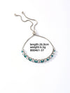 Wholesale Copper Zirconia Inlaid Luxury Simple Temperament Bracelet
