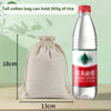 Wholesale Cotton And Linen Drawstring Cloth Bags With Thermal Transfer Printing Process