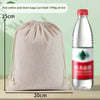 Wholesale Cotton And Linen Drawstring Cloth Bags With Thermal Transfer Printing Process