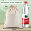 Wholesale Cotton And Linen Drawstring Cloth Bags With Thermal Transfer Printing Process