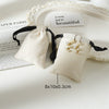 Wholesale Cotton Canvas Drawstring Jewelry Storage Bag With Finishing