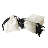 Wholesale Cotton Canvas Drawstring Jewelry Storage Bag With Finishing