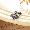 Wholesale Couple Earrings Titanium Steel Animal Zodiac Style With Zirconia Design