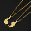 Wholesale Couple Necklace With Taiji Stitching Bagua Yin And Yang Pendant Alloy Electroplated