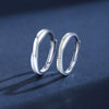 Wholesale Couple Open Mobius Ring 925 Sterling Silver Geometric Style