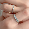 Wholesale Couple Open Ring S925 Sterling Silver Animal Zodiac Electroplated Jewelry