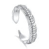 Wholesale Couple Pair Ring 925 Silver Angel Feather Style With Diamond Design