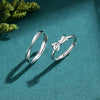 Wholesale Couple Pair 925 Silver Heart Knot Entangled Bow Open Ring With Electroplating Design