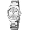 Wholesale Couple Quartz Watches Alloy Case Coated Glass Mirror Belt And Metal Strap Hollow Band Round Dial Leisure Style