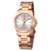 Wholesale Couple Quartz Watches Alloy Case Coated Glass Mirror Belt And Metal Strap Hollow Band Round Dial Leisure Style