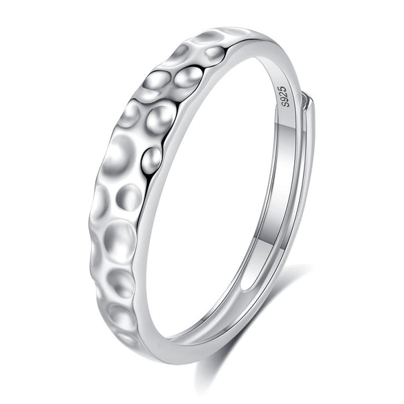 Wholesale Couple Ring S925 Silver Diamond Geometric Style