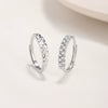 Wholesale Couple Ring S925 Silver Diamond Geometric Style