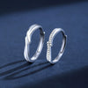 Wholesale Couple Ring 925 Sterling Silver Heart Shaped Allmatch Style Open Ring