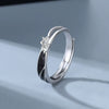 Wholesale Couple Ring Sterling Silver Unicorn Design Electroplated