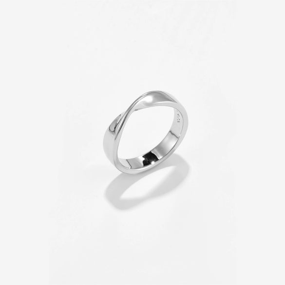 Wholesale Couple Rings Light Luxury High Tide Fashion Jewelry Copper Geometry Electroplated Platinum 18K Gold