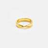 Wholesale Couple Rings Light Luxury High Tide Fashion Jewelry Copper Geometry Electroplated Platinum 18K Gold