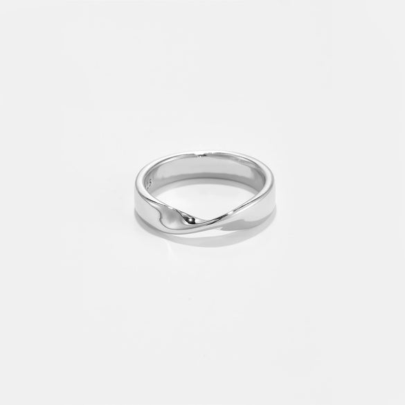 Wholesale Couple Rings Light Luxury High Tide Fashion Jewelry Copper Geometry Electroplated Platinum 18K Gold