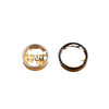 Wholesale Couple Rings Stainless Steel Hip Hop Style With Spider Web Animal And Zodiac Patterns Electroplated