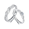 Wholesale Couple's Ring 925 Sterling Silver Dream Catcher Style With Diamond Design