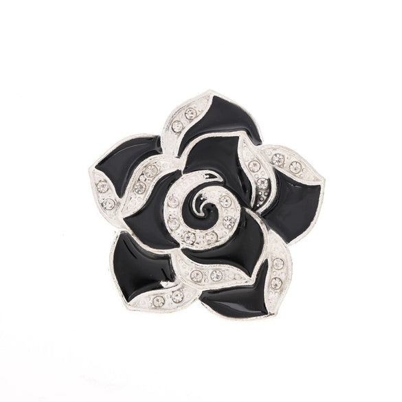 Wholesale Creative Alloy Jewelry Camellia Flower Pendant Electroplated For Female Mobile Phone Beauty Accessories