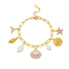 Wholesale Creative Ocean Series Electroplated Stainless Steel Animalshaped Bracelet Jewelry For Women