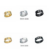 Wholesale Cross Jewelry Stainless Steel Geometric Ring With Electroplating