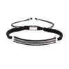 Wholesale Crown Pattern Copper Microinlaid Zircon Bracelet Set Unisex
