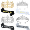 Wholesale Crown Zinc Alloy Crystal Electroplating Unisex Party Decoration