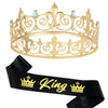 Wholesale Crown Zinc Alloy Crystal Electroplating Unisex Party Decoration