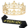 Wholesale Crown Zinc Alloy Crystal Electroplating Unisex Party Decoration