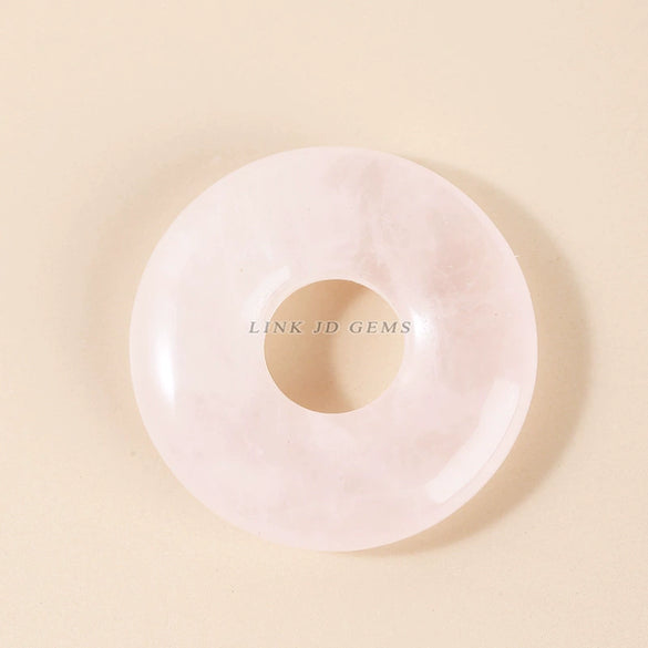 Wholesale Crystal Agate Geometric Safety Buckle Pendant Diy Jewelry Accessories For Necklace Sweater Chain And Ring