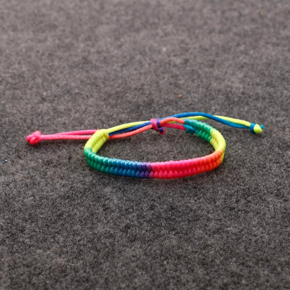 Wholesale Crystal Braided Bracelet With Diamond Knot Natural Style