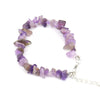 Wholesale Crystal Gravel Amethyst Handmade Geometric Pattern Unisex And Women's Adjustable Bracelet