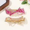 Wholesale Crystal Hairpin For Middleaged And Elderly Women Diamondencrusted Bow Design