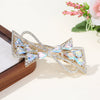 Wholesale Crystal Hairpin For Middleaged And Elderly Women Diamondencrusted Bow Design