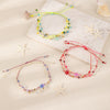 Wholesale Crystal Handmade Star Pattern Braided Bracelet For Women