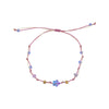 Wholesale Crystal Handmade Star Pattern Braided Bracelet For Women
