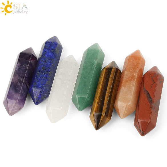 Wholesale Crystal Natural Stone Pyramid Yoga Ornament Dripping Oil Pendant