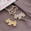 Wholesale Crystal Rhinestone Plaid Animal Frog Clip Hairpin For Women And Female Dog Pets