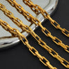Wholesale Cuban Chain Necklace And Bracelet In Titanium Steel With Electroplating For Men And Women