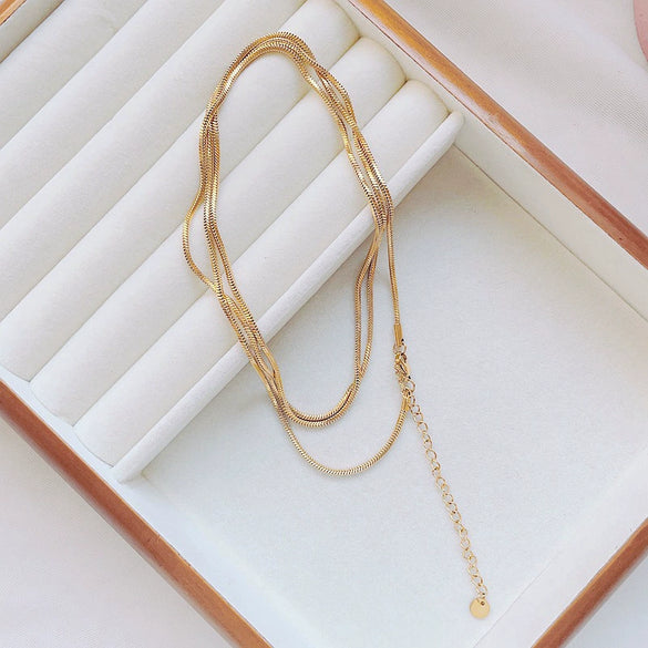 Wholesale Cuban Chain Necklace In Fashionable Style With Geometric Pattern Made Of Stainless Steel And Titanium Steel Electroplated