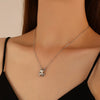 Wholesale Cute Animal Frog Pendant Necklace Copper Electroplating