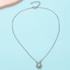 Wholesale Cute Animal Frog Pendant Necklace Copper Electroplating
