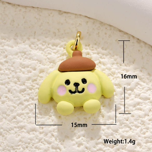 Wholesale Cute Animal Pendant Copper Oil Drops Diy Accessories