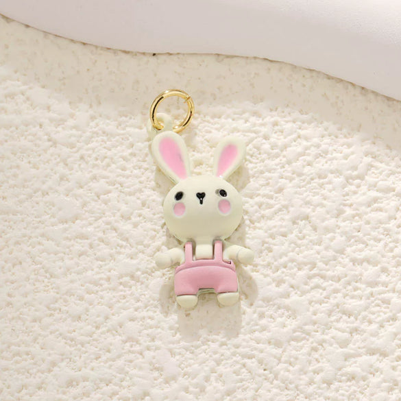 Wholesale Cute Animal Pendant Copper Oil Drops Diy Accessories