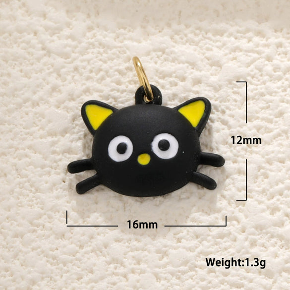 Wholesale Cute Animal Pendant Copper Oil Drops Diy Accessories